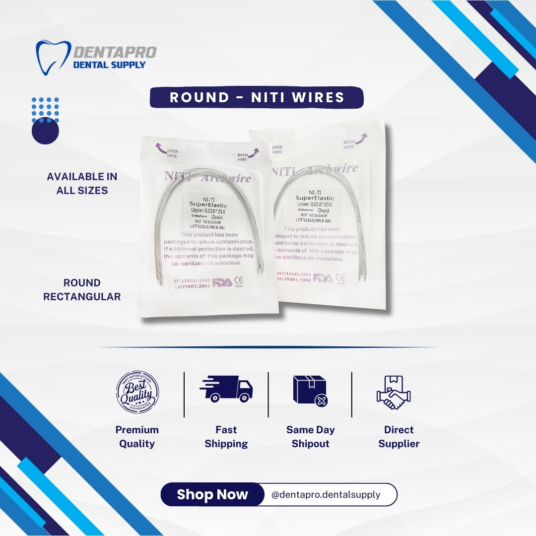 NiTi Archwires - Ovoid Shape