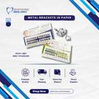 V3 Orthodontic Metal Bracket (345 hooks)