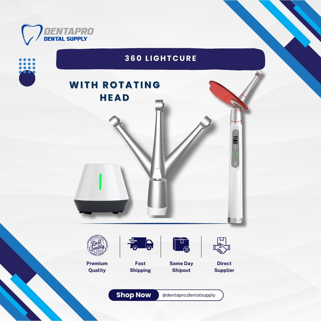 360 ROTATEABLE 1SEC LIGHT CURE (WHITE)