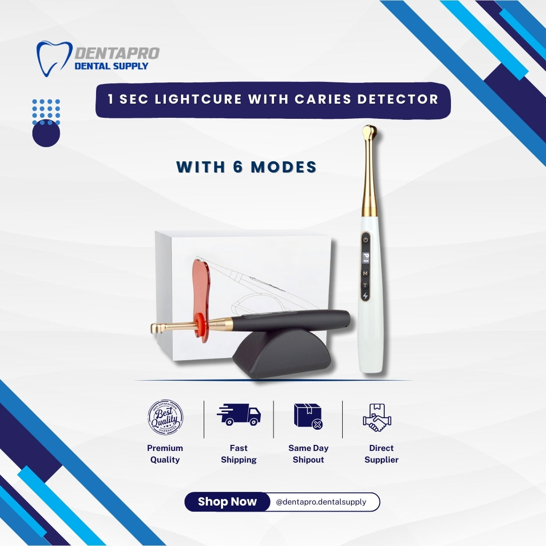 HANDHELD 1SEC LIGHT CURE (BLACK / WHITE)