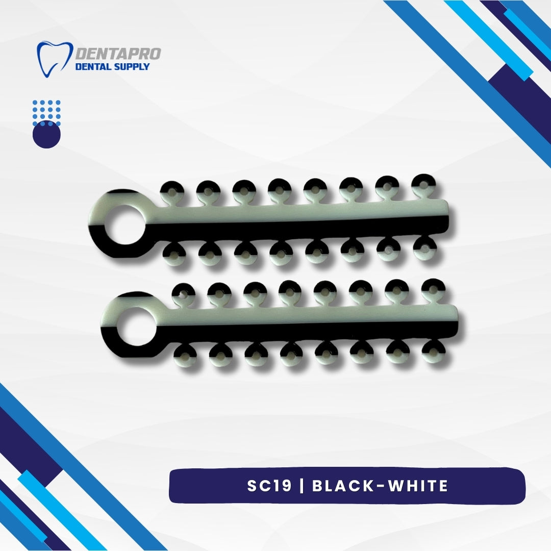 Dual Tone Ligature Elastic Rubber Ties