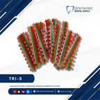 Tri-Tone Ligature Elastic Rubber Ties