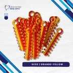 Dual Tone Ligature Elastic Rubber Ties