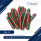 Tri-Tone Ligature Elastic Rubber Ties