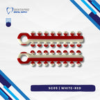 Dual Tone Ligature Elastic Rubber Ties