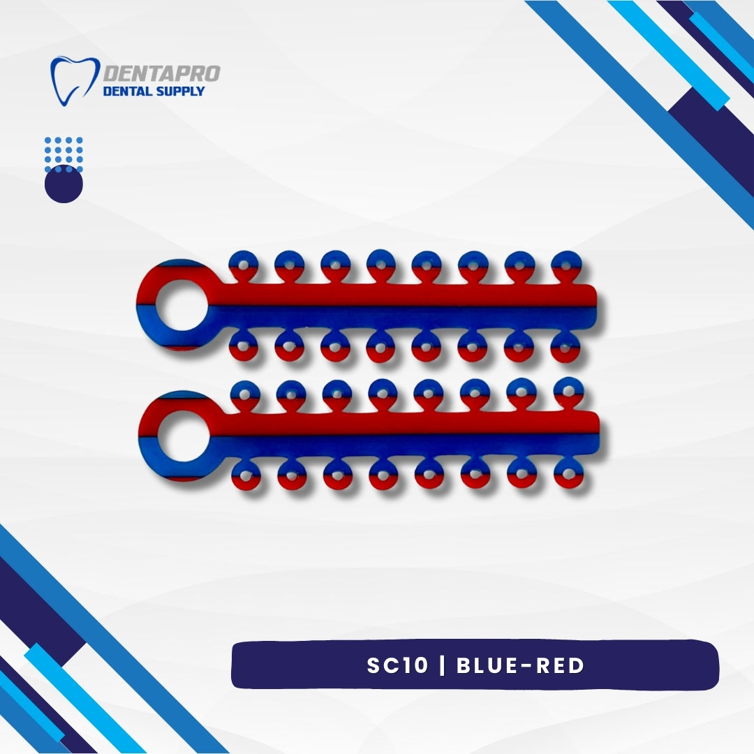 Dual Tone Ligature Elastic Rubber Ties