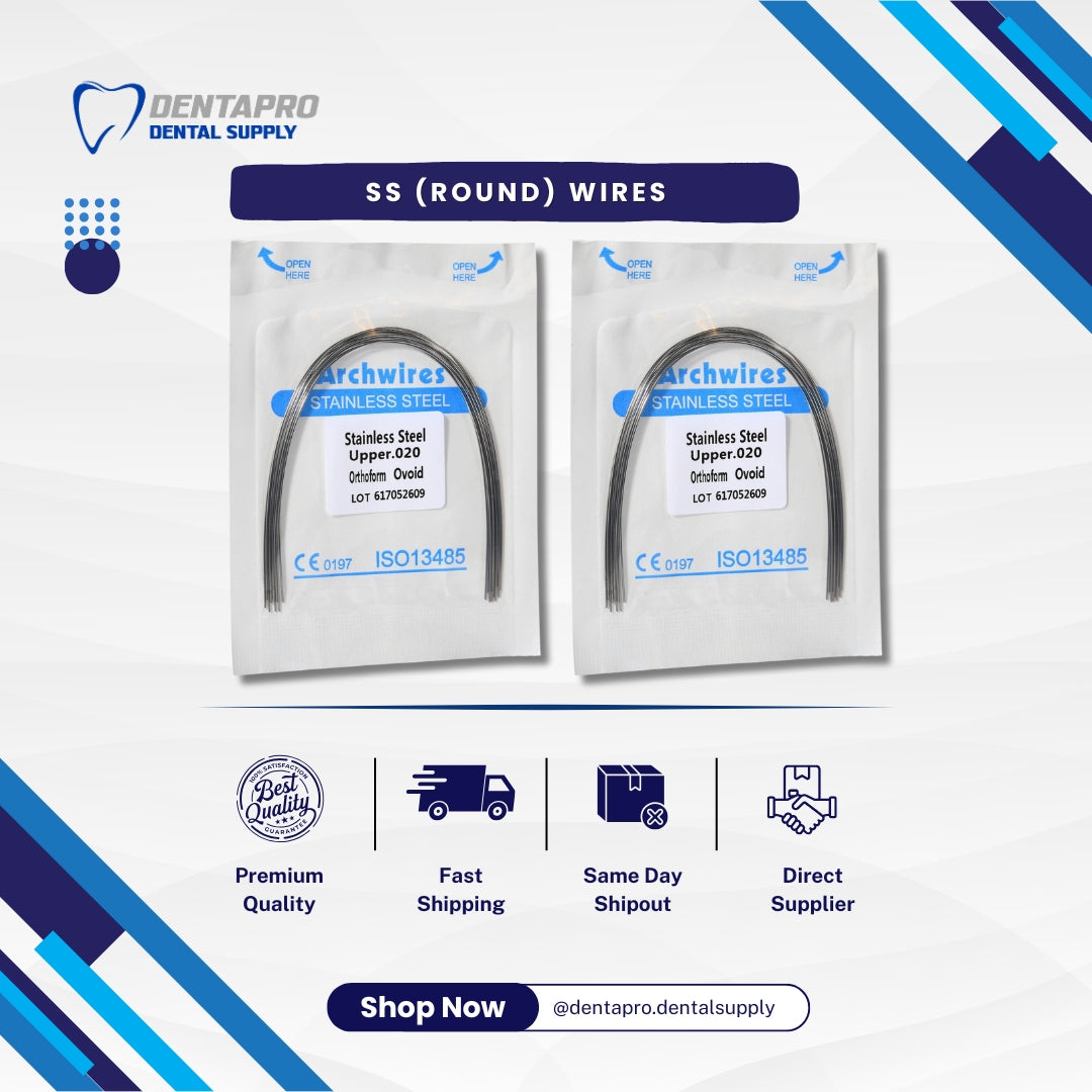 SS ROUND Archwires - Ovoid Shape