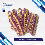 Dual Tone Ligature Elastic Rubber Ties