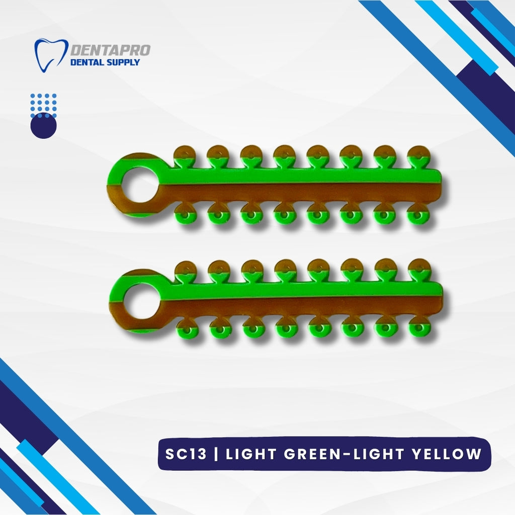 Dual Tone Ligature Elastic Rubber Ties