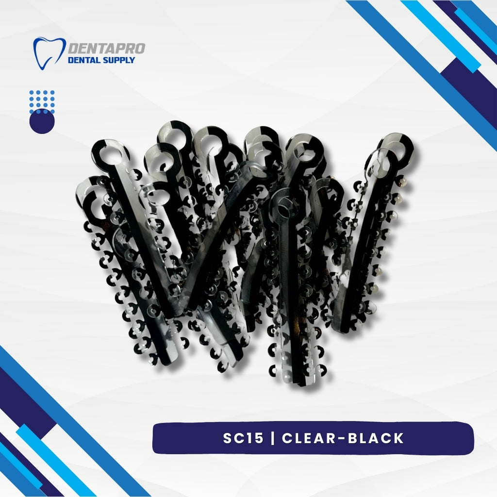 Dual Tone Ligature Elastic Rubber Ties