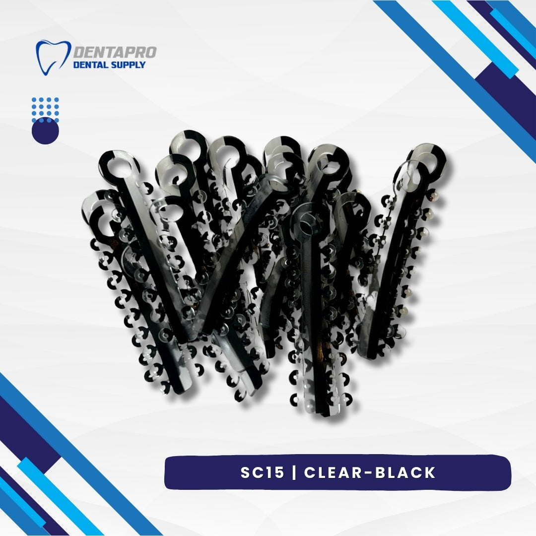 Dual Tone Ligature Elastic Rubber Ties