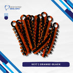 Dual Tone Ligature Elastic Rubber Ties