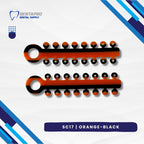 Dual Tone Ligature Elastic Rubber Ties