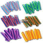 Dual Tone Ligature Elastic Rubber Ties